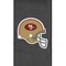 Dreamseat Bar Stool 500 with San Francisco 49ers Helmet Logo, 2PK XZ500BSDBLK-PSNFL21032A - alternate 3